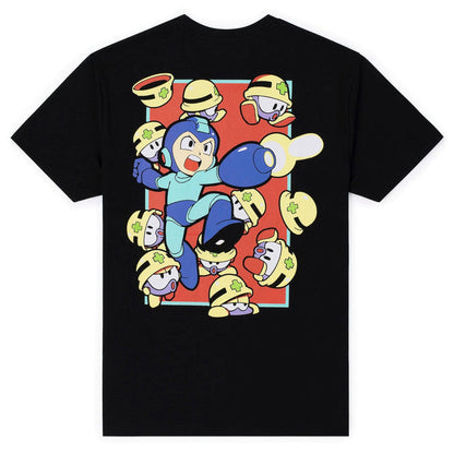 RSVLTS Mega Man Crewneck T-shirt Mega Man "Test of Metall" – Crewneck Tee Mega Man "Test of Metall" – Crewneck Tee
