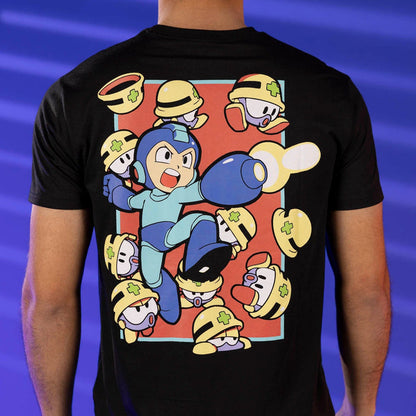 RSVLTS Mega Man Crewneck T-shirt Mega Man "Test of Metall" – Crewneck Tee Mega Man "Test of Metall" – Crewneck Tee