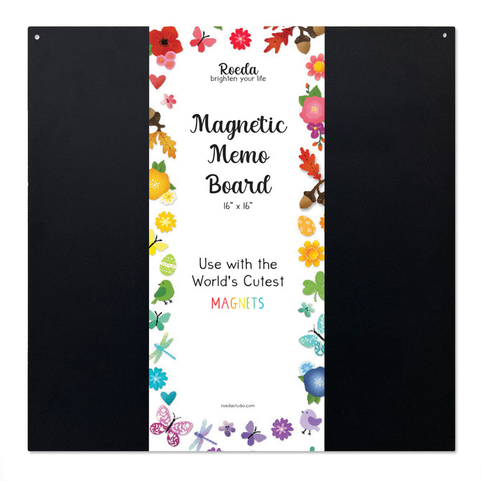 Memo Board 16"x16" Black