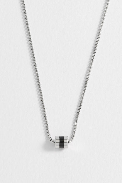 Men's Enamel Bead Necklace