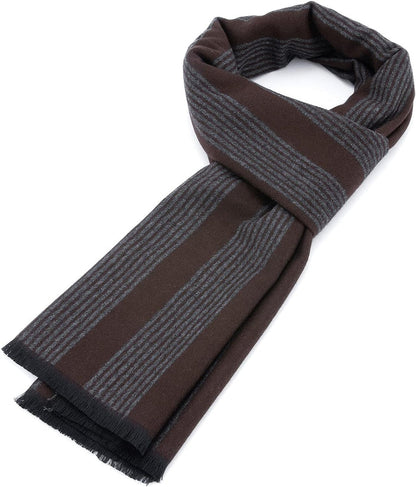 Grey Red Stripes