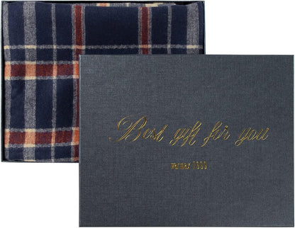 Navy & Beige & Red + Gift Box