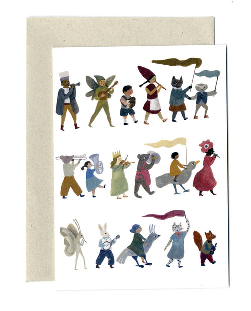 Merry making card