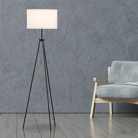 Mid-Century Floor Lamp Modern Tripod Decor Living Room Standing -Home Living Store - -