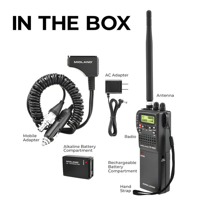 Midland 75-822 CB Radio | Right Channel Radios