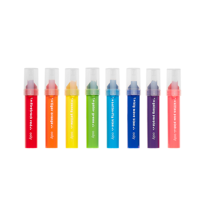 OOLY Mighty Mega Markers set of 8 with caps
