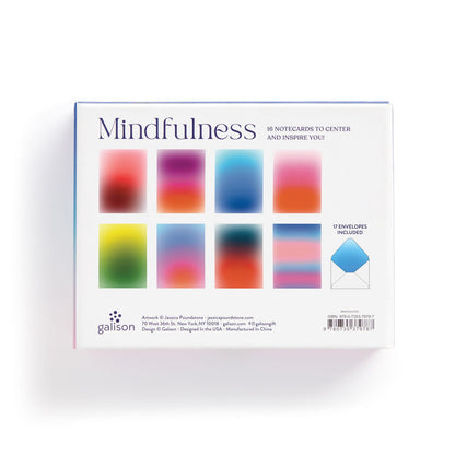 Mindfulness by Jessica Poundstone Greeting Card Assortment Notecards Jessica Poundstone