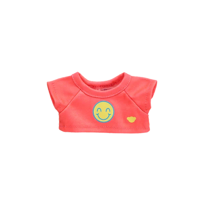 Mini Beans Smiley Face Tee - Build-A-Bear Workshop Australia