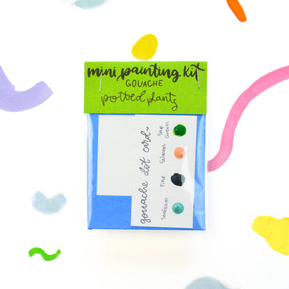 Mini Painting Kit- Potted Plants
