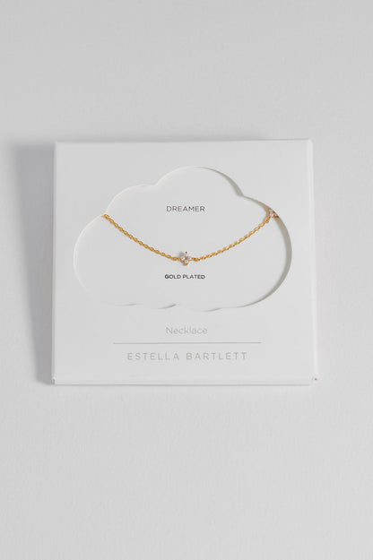 Mini Pearl Flower Necklace