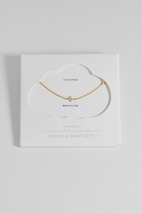 Mini Pearl Flower Necklace