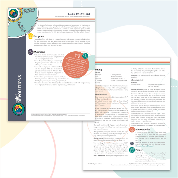 Mini Revolutions Curriculum: August 2022