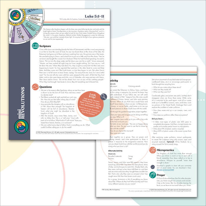 Mini Revolutions Curriculum: February 2022