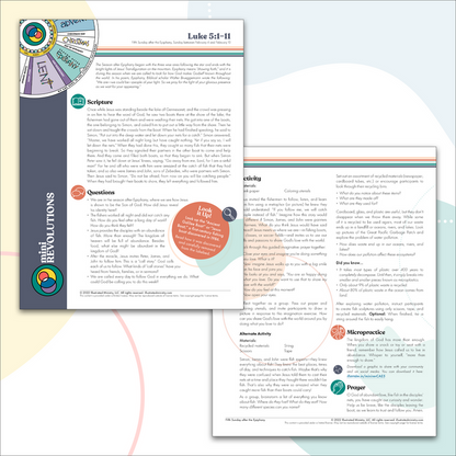 Mini Revolutions Curriculum: February 2022