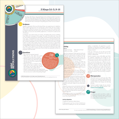 Mini Revolutions Curriculum: July 2022