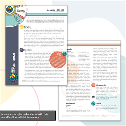 Mini Revolutions Curriculum Monthly Subscription