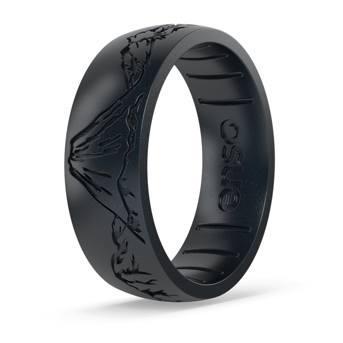 Chris Burkard Silicone Ring - Molten - Black Pearl