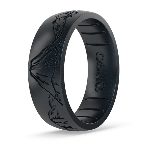 Chris Burkard Silicone Ring - Molten - Black Pearl