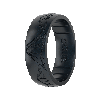 Chris Burkard Silicone Ring - Molten - Black Pearl