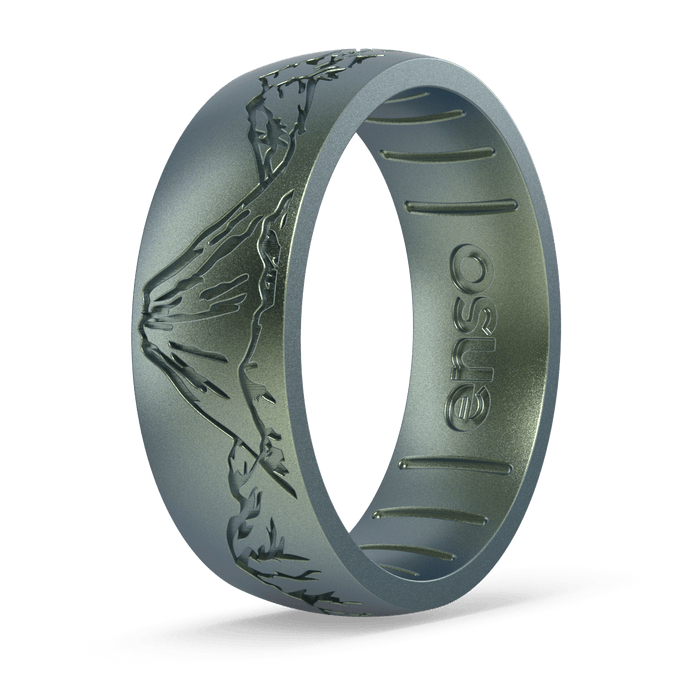 Chris Burkard Silicone Ring - Molten - Volcanic Ash