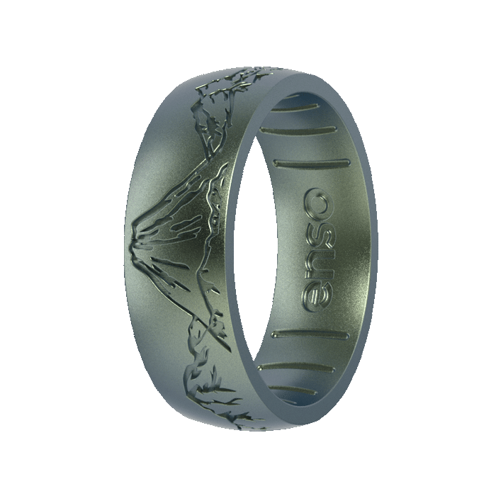 Chris Burkard Silicone Ring - Molten - Volcanic Ash