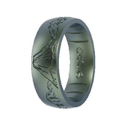 Chris Burkard Silicone Ring - Molten - Volcanic Ash