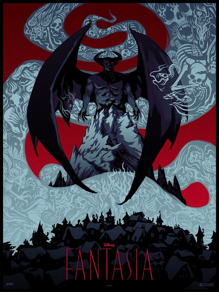 Mondo X Cyclops Print Works Print #11: Fantasia (Variant)