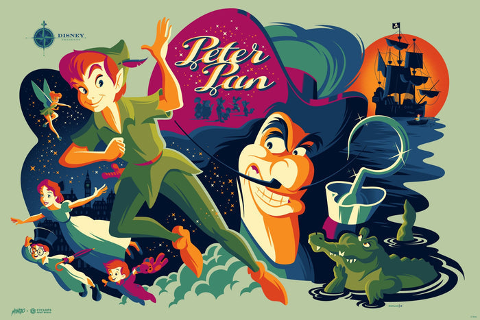 Mondo X Cyclops Print Works Print #20: Peter Pan (Variant)