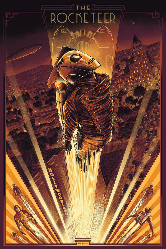 Mondo X Cyclops Print Works Print #21: The Rocketeer