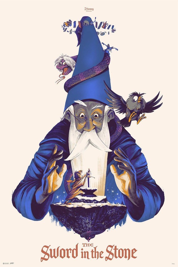 Mondo X Cyclops Print Works Print #22: Sword In The Stone
