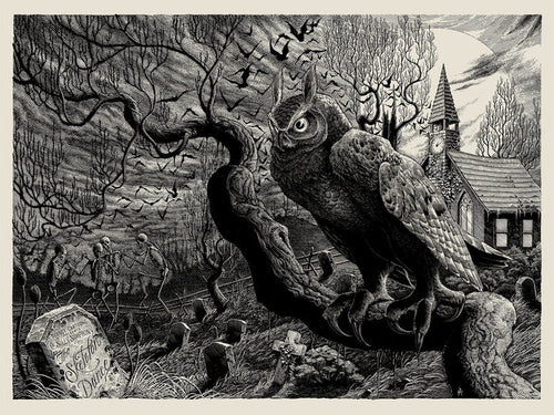 Mondo X Cyclops Print Works Print #27: The Skeleton Dance