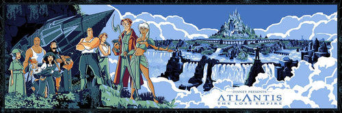 Mondo X Cyclops Print Works Print #34: Atlantis: The Lost Empire