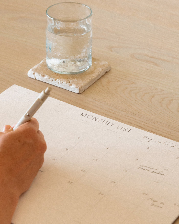 Monthly List Pad