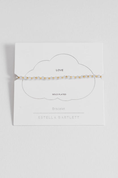 Moonstone Gemstone Amelia Bracelet