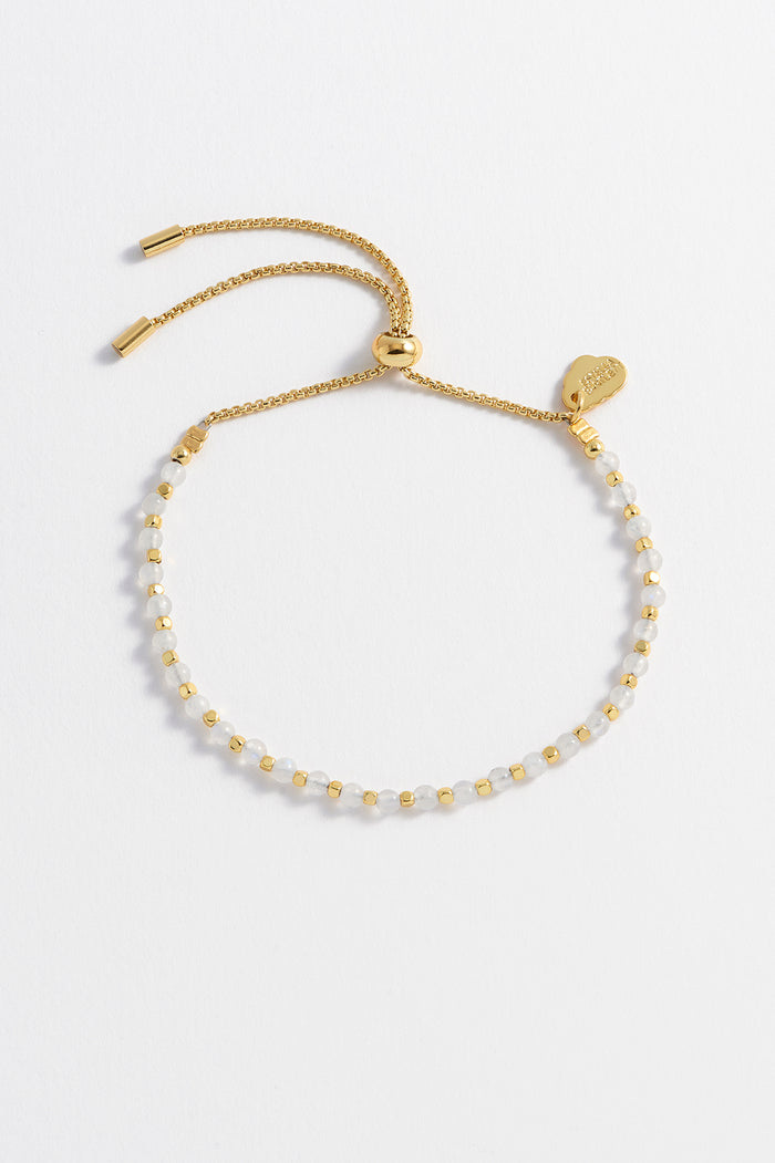 Moonstone Gemstone Amelia Bracelet