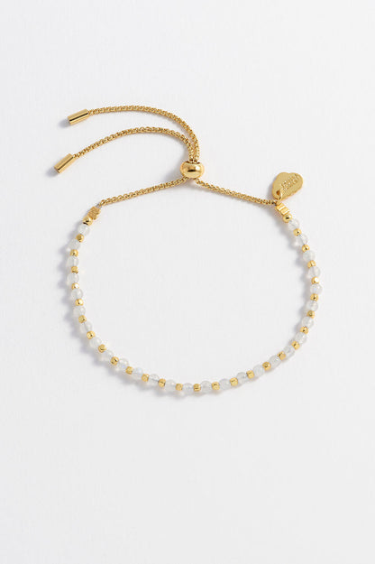 Moonstone Gemstone Amelia Bracelet