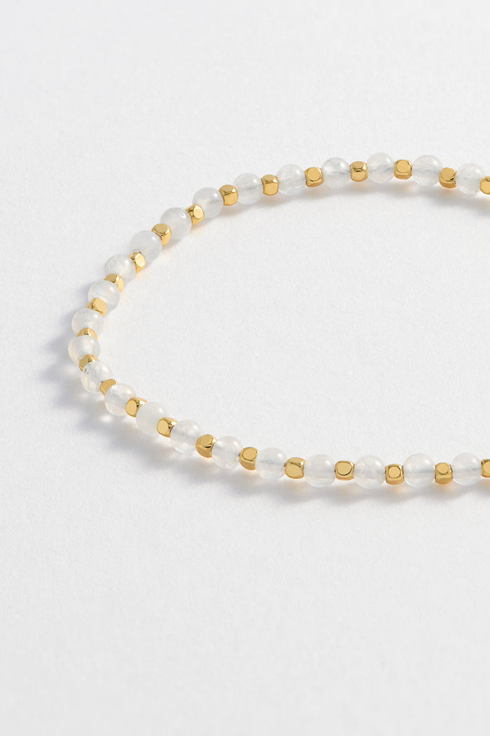 Moonstone Gemstone Amelia Bracelet