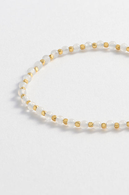 Moonstone Gemstone Amelia Bracelet