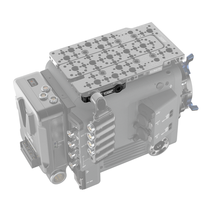 A00675 Mounting Bracket for BURANO B-Box to ARRI Top Plate Installed