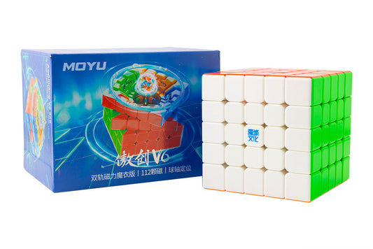 MoYu AoChuang V6 5x5 (Single-Track + UV) - Stickerless