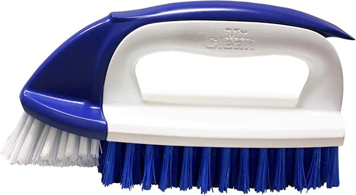 Mr. Clean 2 in 1 Household Scrub Brush Multi-Use Cleans Large Surface Grout Burst gets in crevices and corners  -400275 mega
