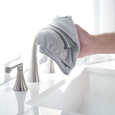 Mr. Clean cloth Microfiber All Purpose 2 Pack 13.25 Inches x 14.5 Inches -Use the all-purpose cloths wet or dry to trap dirt, dust, and grime from any surface - 400269 Mega