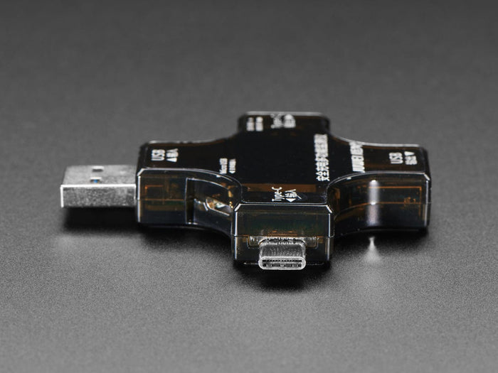 Multifunctional USB Digital Tester - USB A and C by The Pi Hut - The Pi Hut