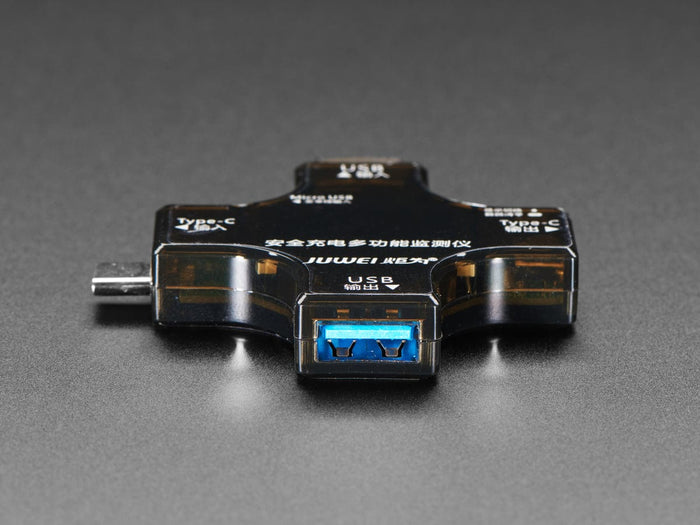 Multifunctional USB Digital Tester - USB A and C by The Pi Hut - The Pi Hut