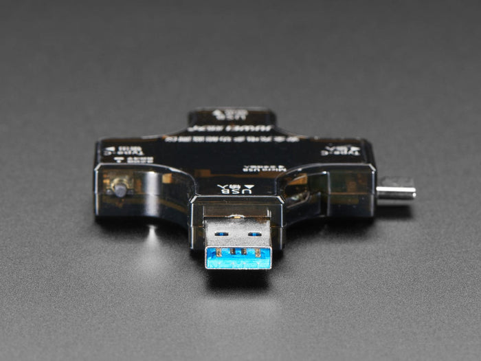 Multifunctional USB Digital Tester - USB A and C by The Pi Hut - The Pi Hut
