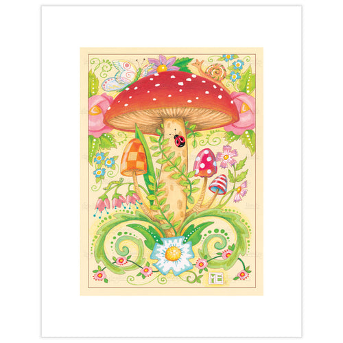 Mushroom Magic Fine Art Print