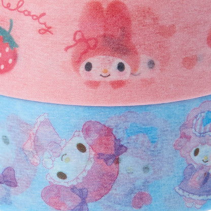 My Melody 2-Piece Washi Tape Set Stationery Japan Original