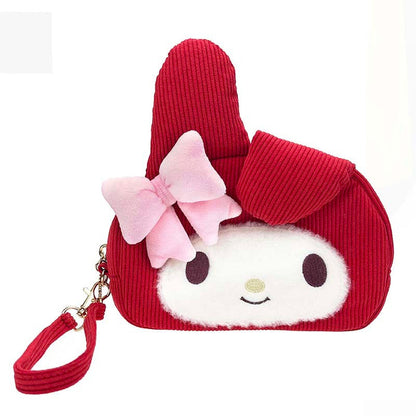 My Melody 2-Way Wristlet (Classic Corduroy Series) Bags Global Original