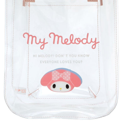 My Melody Clear 2-Way Mini Tote Bags Japan Original