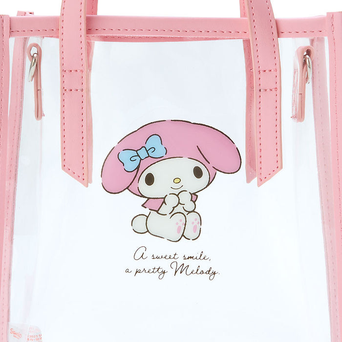 My Melody Clear Convertible Mini Tote Bags Japan Original